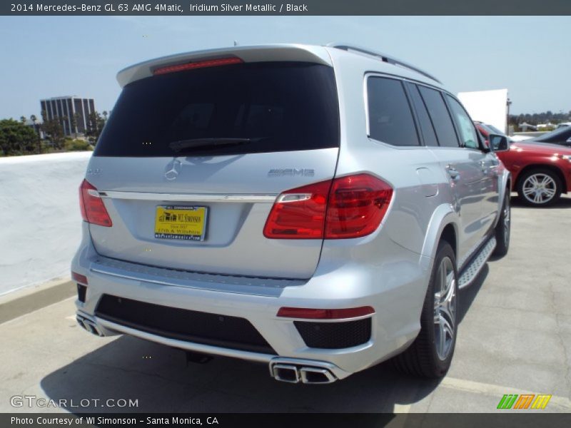 Iridium Silver Metallic / Black 2014 Mercedes-Benz GL 63 AMG 4Matic