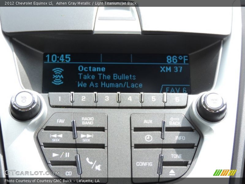 Ashen Gray Metallic / Light Titanium/Jet Black 2012 Chevrolet Equinox LS