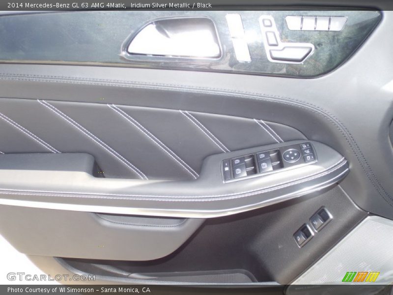 Iridium Silver Metallic / Black 2014 Mercedes-Benz GL 63 AMG 4Matic