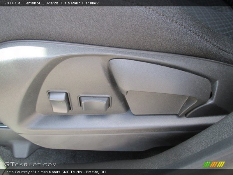Atlantis Blue Metallic / Jet Black 2014 GMC Terrain SLE