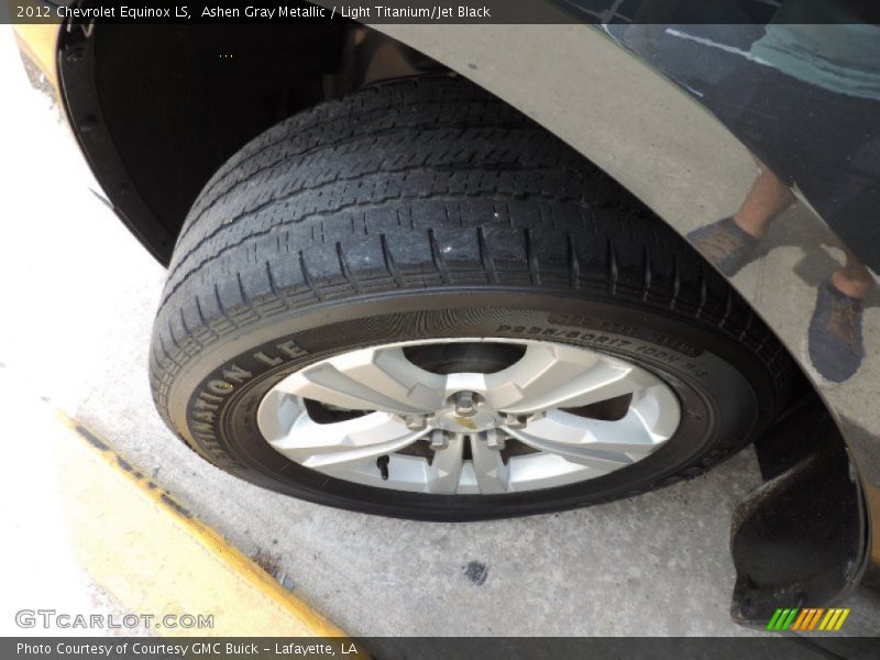 Ashen Gray Metallic / Light Titanium/Jet Black 2012 Chevrolet Equinox LS