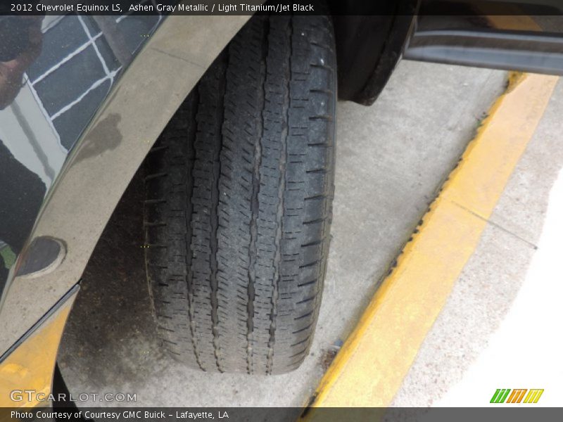 Ashen Gray Metallic / Light Titanium/Jet Black 2012 Chevrolet Equinox LS