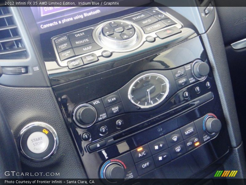 Iridium Blue / Graphite 2012 Infiniti FX 35 AWD Limited Edition