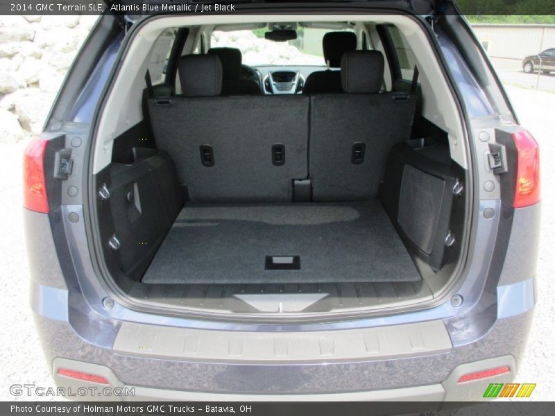 Atlantis Blue Metallic / Jet Black 2014 GMC Terrain SLE