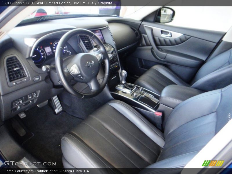 Iridium Blue / Graphite 2012 Infiniti FX 35 AWD Limited Edition