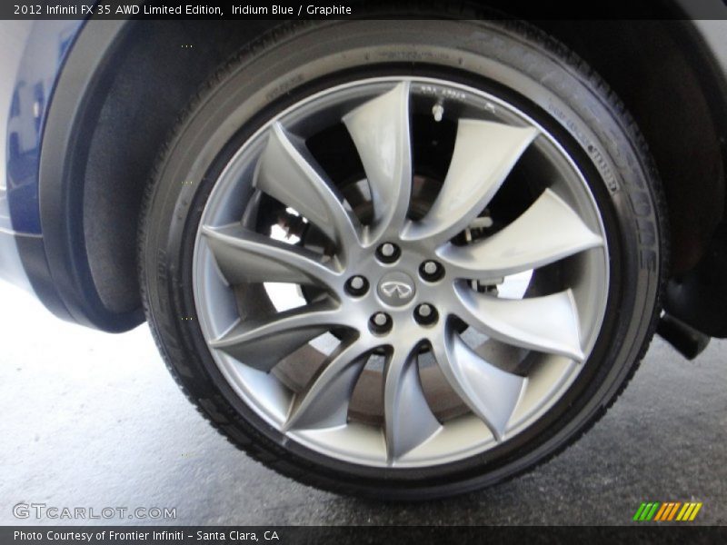 Iridium Blue / Graphite 2012 Infiniti FX 35 AWD Limited Edition