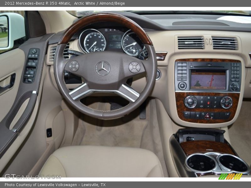 Arctic White / Almond/Beige 2012 Mercedes-Benz R 350 4Matic