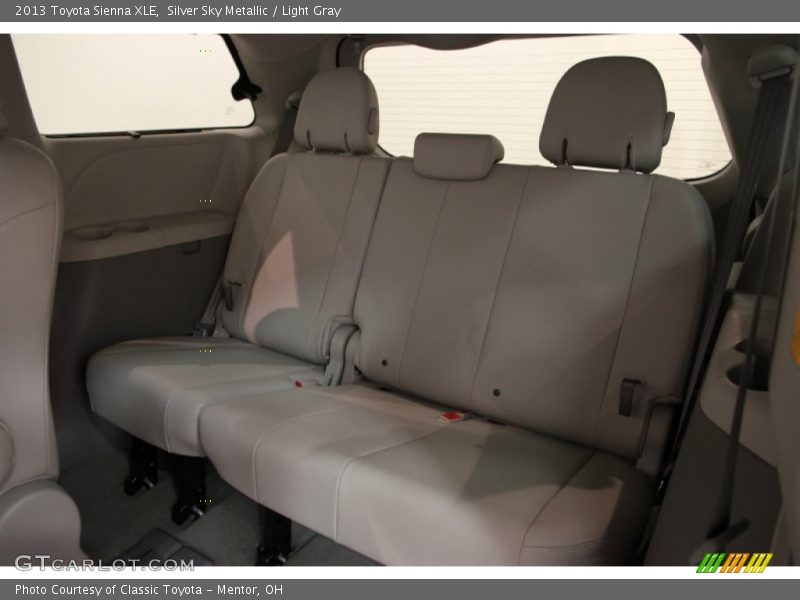 Silver Sky Metallic / Light Gray 2013 Toyota Sienna XLE