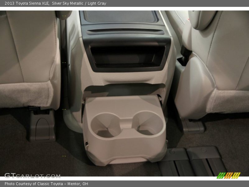 Silver Sky Metallic / Light Gray 2013 Toyota Sienna XLE