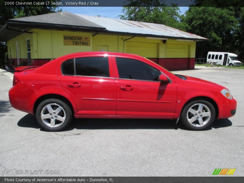 Victory Red / Gray 2006 Chevrolet Cobalt LT Sedan