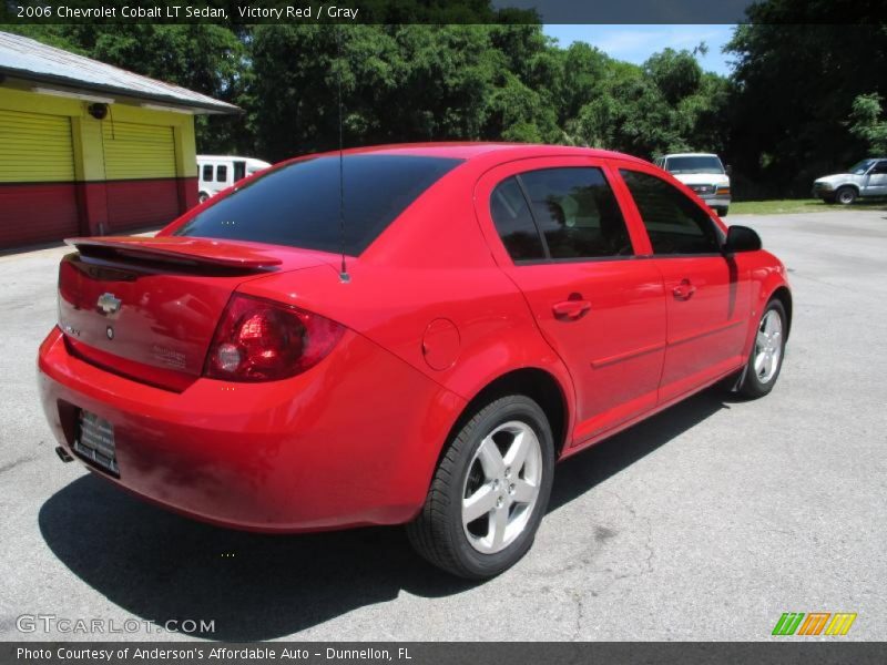 Victory Red / Gray 2006 Chevrolet Cobalt LT Sedan