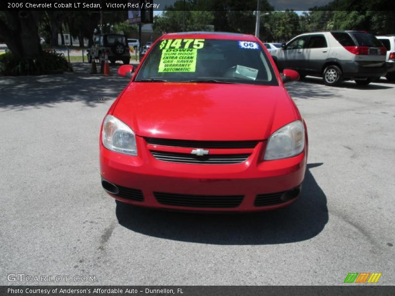 Victory Red / Gray 2006 Chevrolet Cobalt LT Sedan