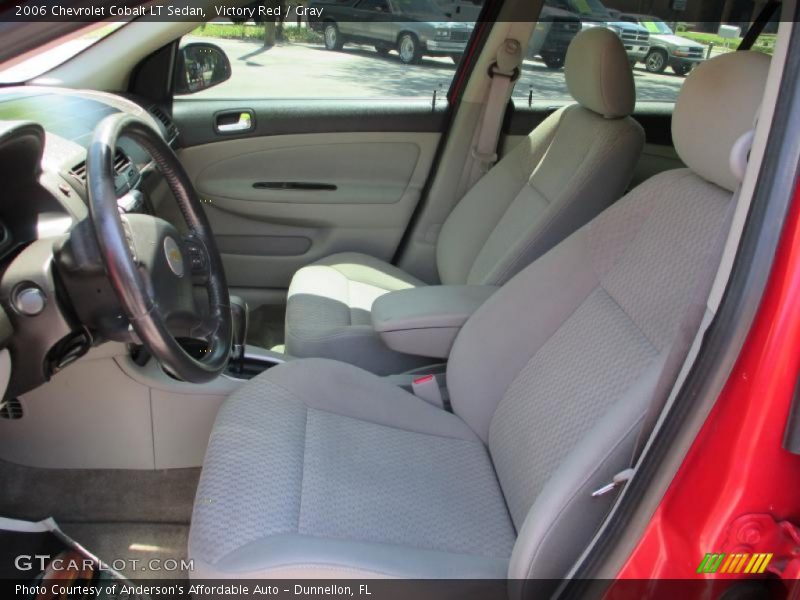 Victory Red / Gray 2006 Chevrolet Cobalt LT Sedan