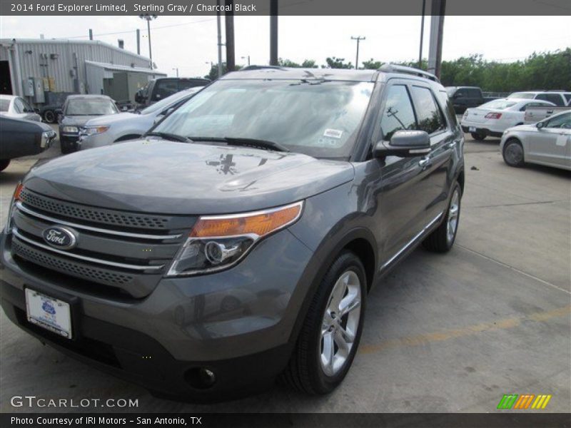 Sterling Gray / Charcoal Black 2014 Ford Explorer Limited