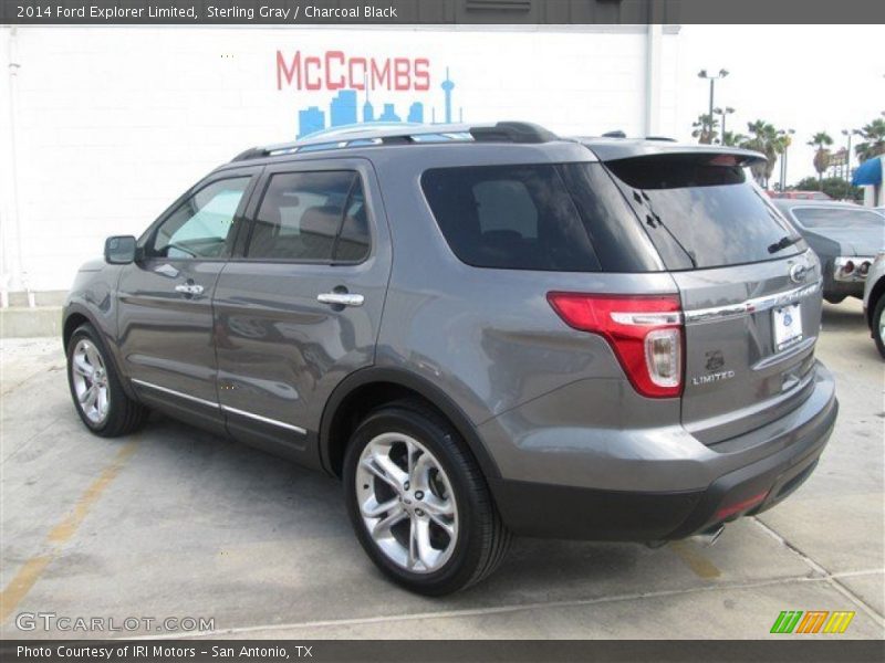 Sterling Gray / Charcoal Black 2014 Ford Explorer Limited