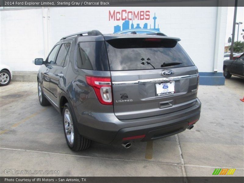 Sterling Gray / Charcoal Black 2014 Ford Explorer Limited
