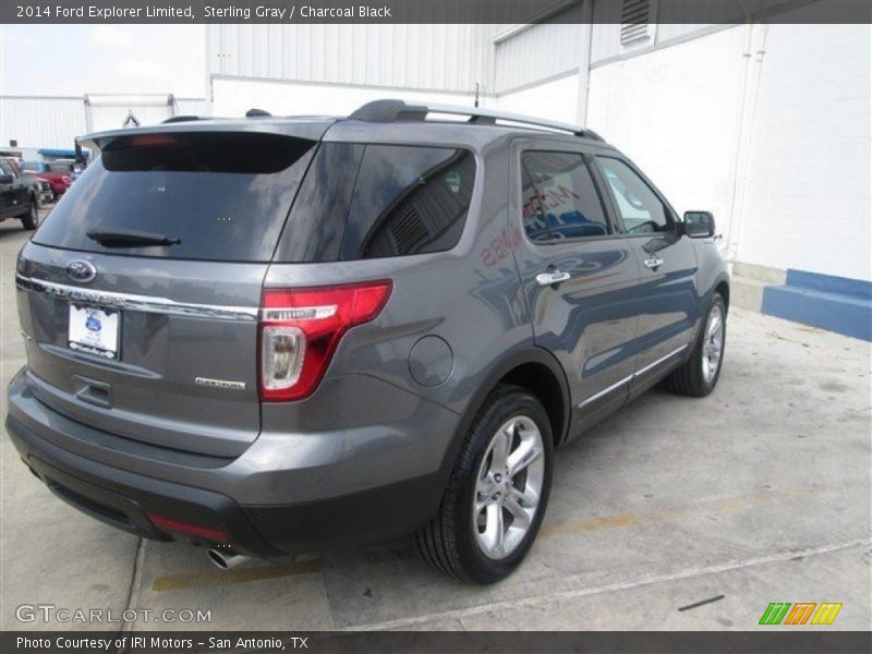 Sterling Gray / Charcoal Black 2014 Ford Explorer Limited
