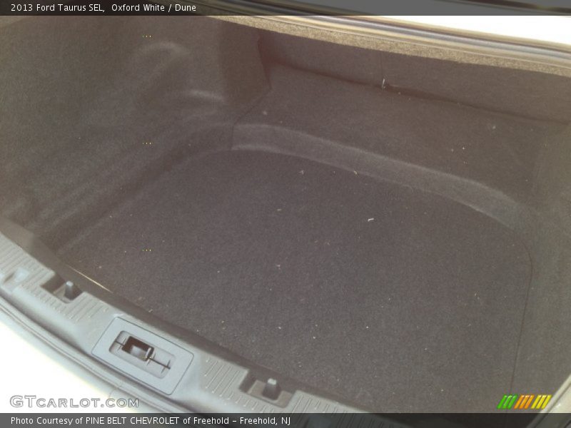 Oxford White / Dune 2013 Ford Taurus SEL