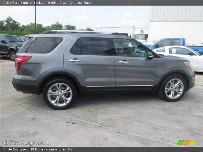 Sterling Gray / Charcoal Black 2014 Ford Explorer Limited
