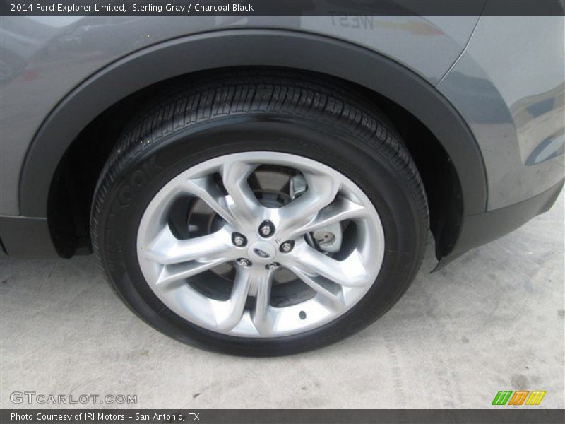 Sterling Gray / Charcoal Black 2014 Ford Explorer Limited