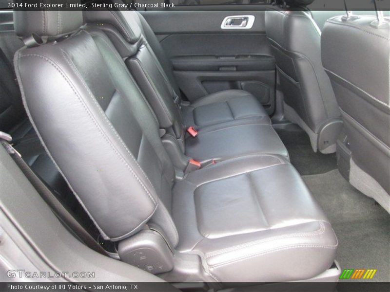 Sterling Gray / Charcoal Black 2014 Ford Explorer Limited