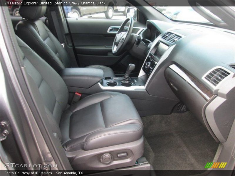 Sterling Gray / Charcoal Black 2014 Ford Explorer Limited