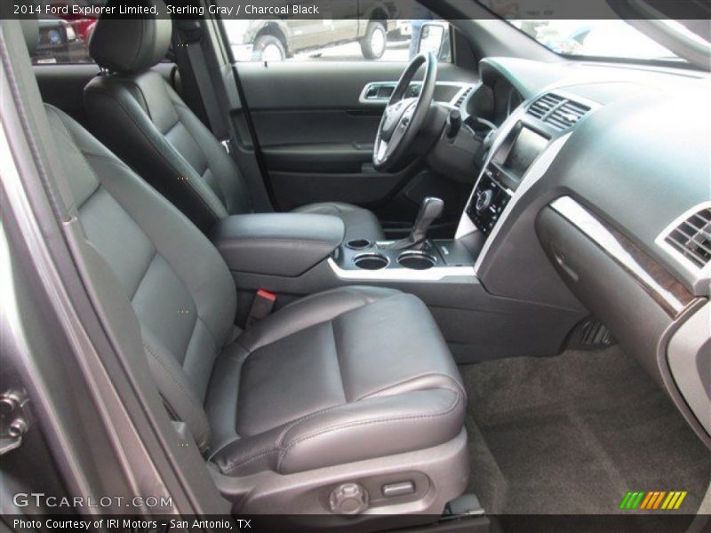 Sterling Gray / Charcoal Black 2014 Ford Explorer Limited