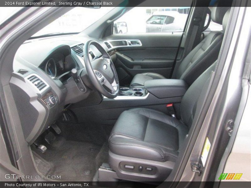 Sterling Gray / Charcoal Black 2014 Ford Explorer Limited