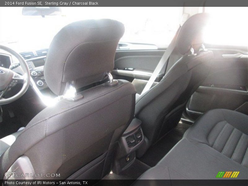 Sterling Gray / Charcoal Black 2014 Ford Fusion SE