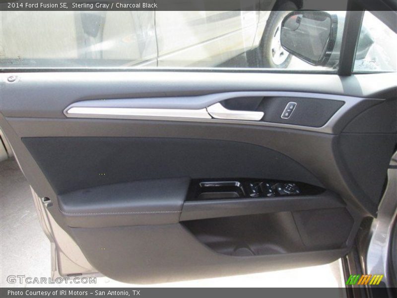 Sterling Gray / Charcoal Black 2014 Ford Fusion SE