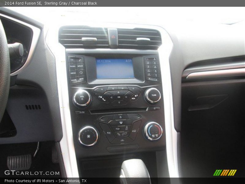 Sterling Gray / Charcoal Black 2014 Ford Fusion SE