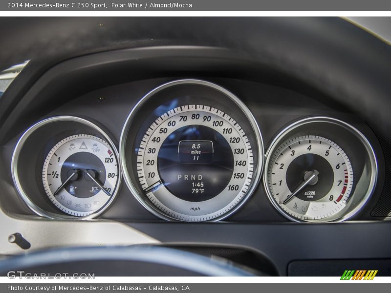 Polar White / Almond/Mocha 2014 Mercedes-Benz C 250 Sport