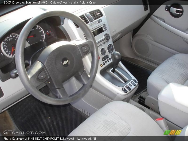 Galaxy Silver Metallic / Light Gray 2005 Chevrolet Equinox LS AWD