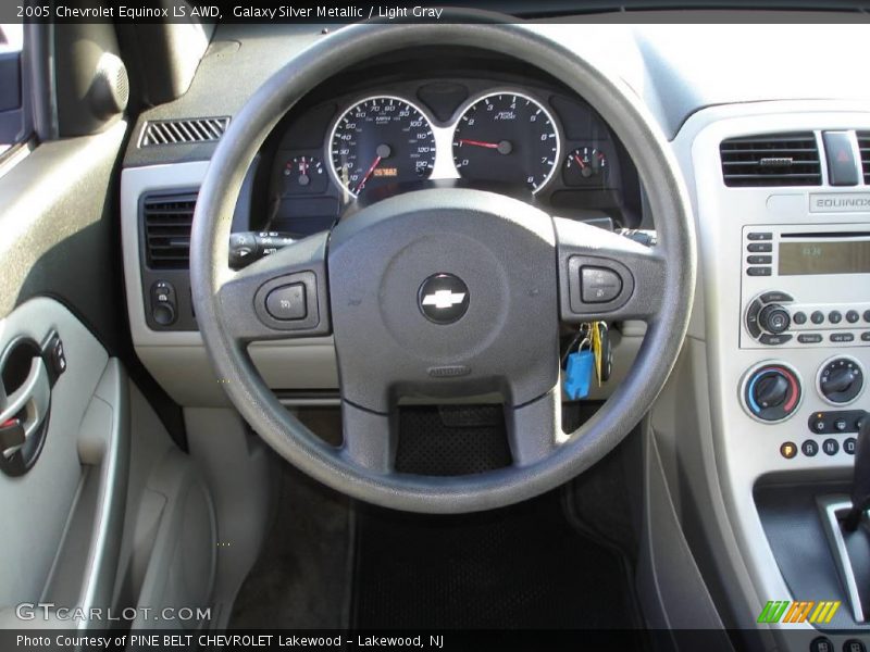 Galaxy Silver Metallic / Light Gray 2005 Chevrolet Equinox LS AWD