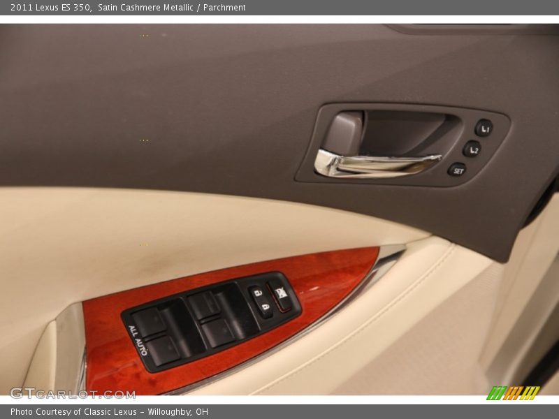 Satin Cashmere Metallic / Parchment 2011 Lexus ES 350