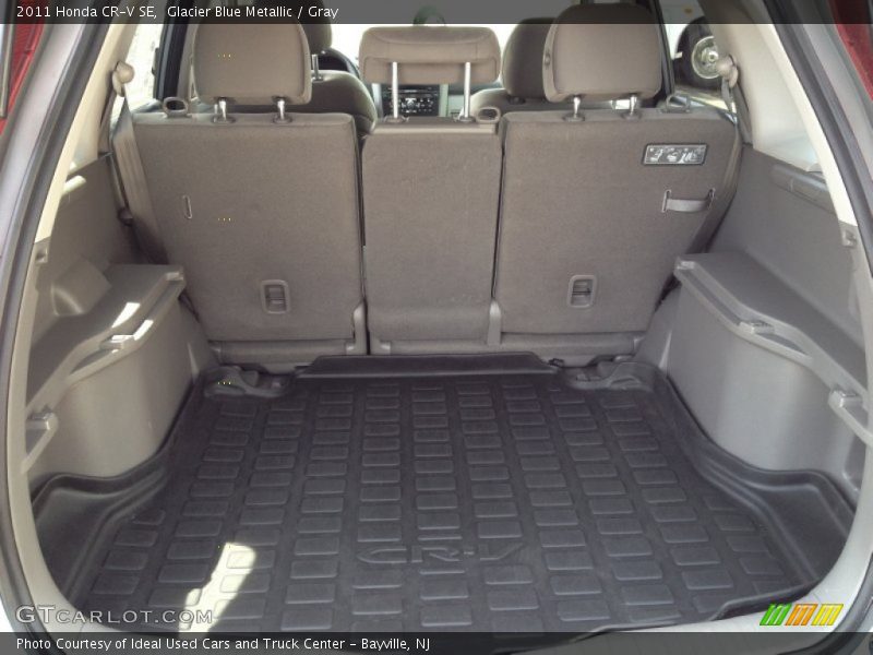 Glacier Blue Metallic / Gray 2011 Honda CR-V SE