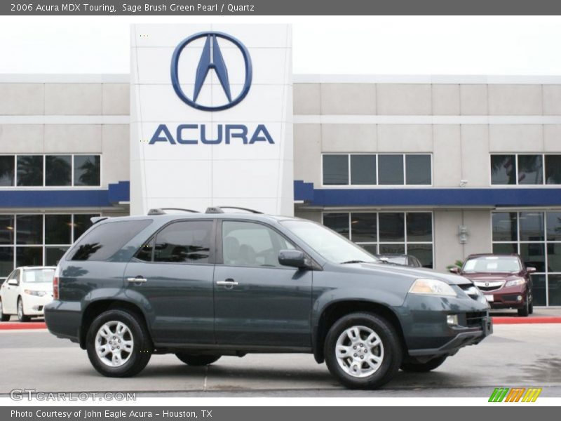 Sage Brush Green Pearl / Quartz 2006 Acura MDX Touring