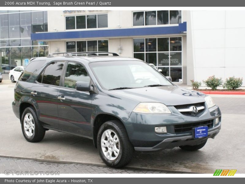 Sage Brush Green Pearl / Quartz 2006 Acura MDX Touring