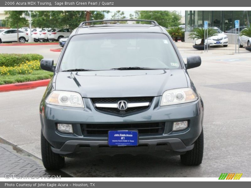 Sage Brush Green Pearl / Quartz 2006 Acura MDX Touring