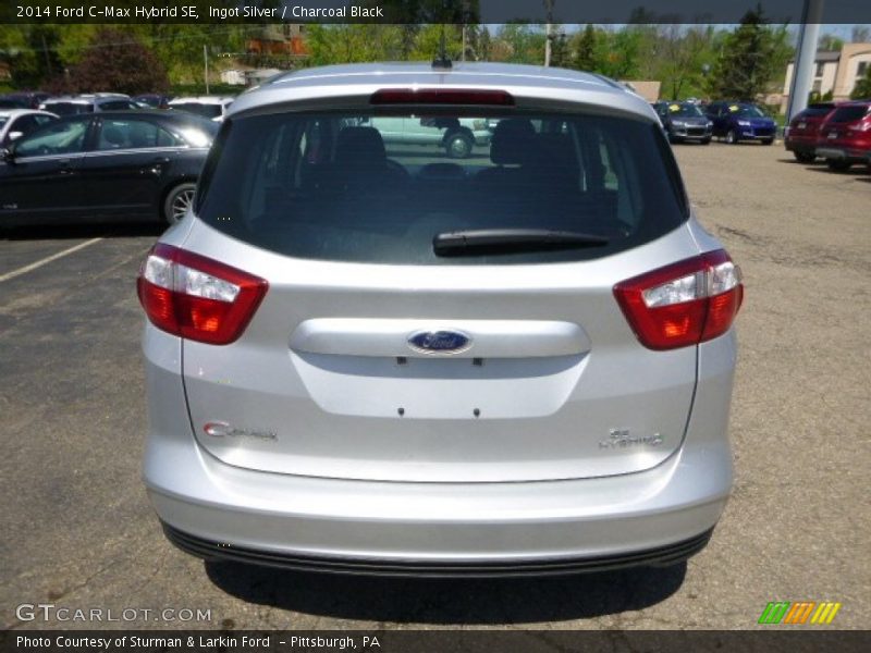 Ingot Silver / Charcoal Black 2014 Ford C-Max Hybrid SE