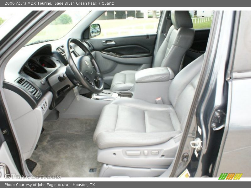 Sage Brush Green Pearl / Quartz 2006 Acura MDX Touring