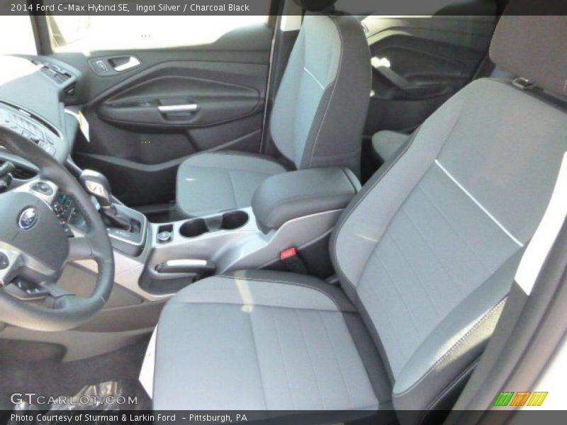 Ingot Silver / Charcoal Black 2014 Ford C-Max Hybrid SE