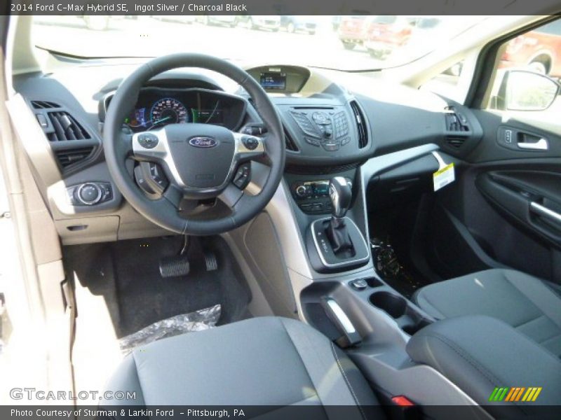  2014 C-Max Hybrid SE Charcoal Black Interior