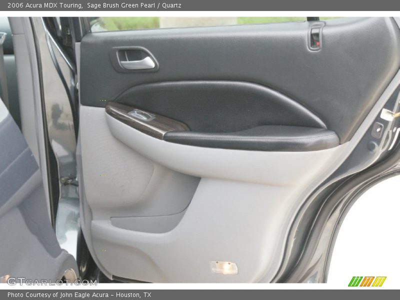 Sage Brush Green Pearl / Quartz 2006 Acura MDX Touring
