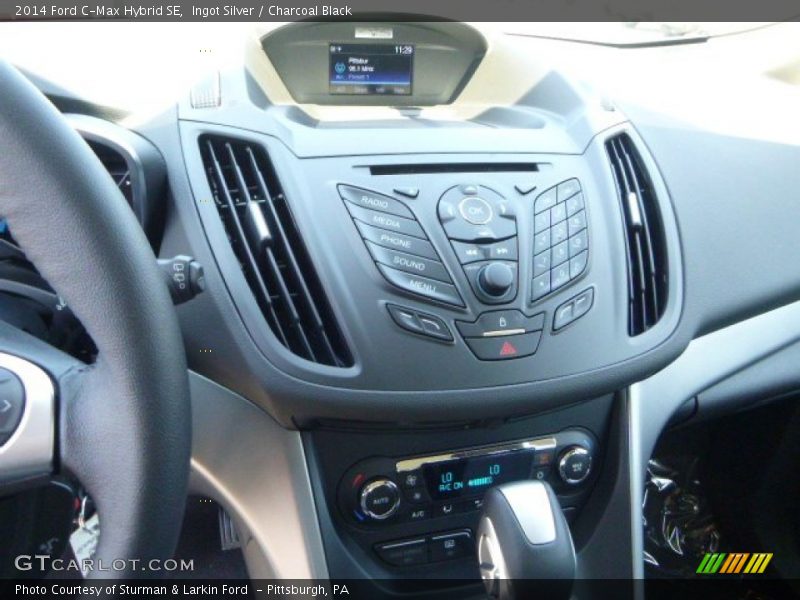 Ingot Silver / Charcoal Black 2014 Ford C-Max Hybrid SE