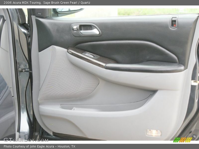 Sage Brush Green Pearl / Quartz 2006 Acura MDX Touring