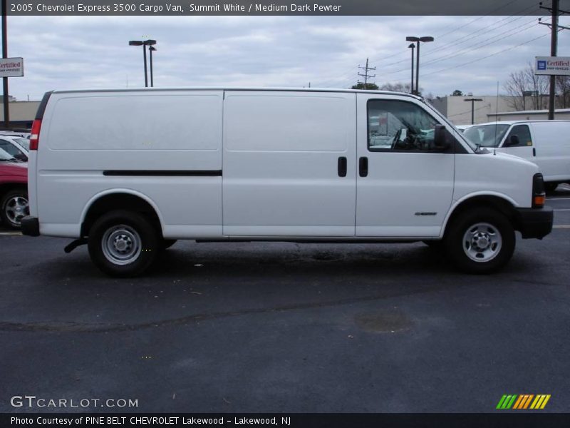 Summit White / Medium Dark Pewter 2005 Chevrolet Express 3500 Cargo Van