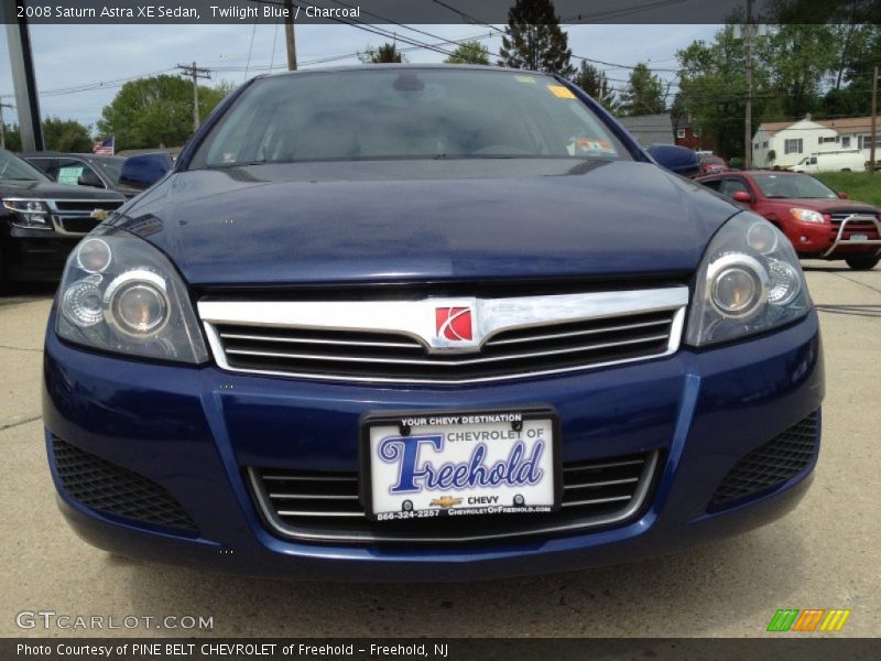 Twilight Blue / Charcoal 2008 Saturn Astra XE Sedan