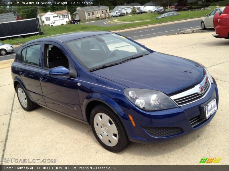 Twilight Blue / Charcoal 2008 Saturn Astra XE Sedan
