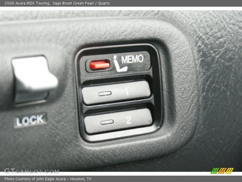 Sage Brush Green Pearl / Quartz 2006 Acura MDX Touring